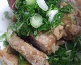 山盛わけぎの揚鶏作り方25写真
