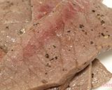 ☆牛肉のわさび醤油焼き☆作り方4写真