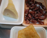 ぷりぷり♪ホタルイカと筍の炊き込みご飯★作り方2写真