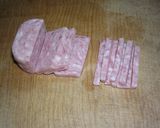 大根の皮でチャンプルー（もやしの代わり）作り方2写真