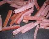大根の皮でチャンプルー（もやしの代わり）作り方4写真