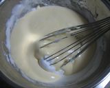 しゅわっと濃厚☆二層のチーズケーキ作り方10写真