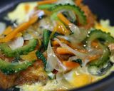 野菜たっぷり沖縄カツ丼作り方13写真