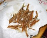 アジの骨せんべい作り方3写真