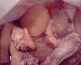 簡単、鶏肉と大根の煮物作り方6写真
