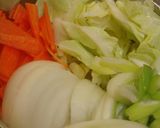 ✿とろ～り卵のﾁｰｽﾞ焼きｶﾚｰうどん✿作り方1写真