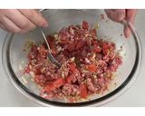 ブロッコリーの茎のキーマカレー★動画あり作り方9写真