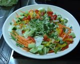 野菜たっぷり☆ラーメンサラダ作り方1写真