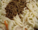 ✿とろ～り卵のﾁｰｽﾞ焼きｶﾚｰうどん✿作り方5写真