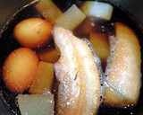ふわっふわの豚の角煮とだいこん煮たまご作り方4写真