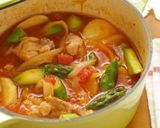 鶏肉と彩り野菜のやわらか三ツ矢サイダー煮作り方4写真