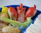 簡単！ポケモンキャラ弁☆赤ウインナーで☆作り方5写真