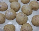桜塩漬けと甘酒の手捏ねパン作り方8写真