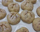 桜塩漬けと甘酒の手捏ねパン作り方9写真