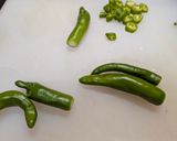 韓国青唐辛子の醤油漬け作り方1写真