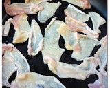 鶏の皮 ♪ おせんべい ♪作り方1写真