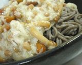 なめこ＆おろし納豆そば作り方5写真