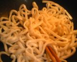 ほうれん草とﾍﾞｰｺﾝの柚子胡椒うどん作り方3写真