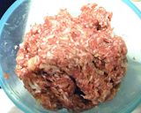 豚挽き肉とキャベツのミルフィーユ鍋♪作り方1写真