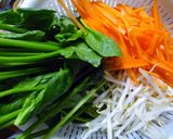 野菜たっぷり！チヂミ風作り方1写真
