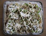 鶏むね肉と新たまねぎのテリヤキソースピザ作り方10写真