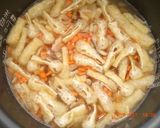 -簡単!鶏としょうがの彩炊き込みご飯-作り方3写真