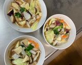 コク旨トマト味噌照味ツナ根菜白菜野菜炒作り方15写真