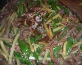 青椒肉絲作り方10写真