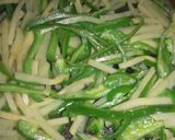青椒肉絲作り方6写真