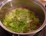 ♪レタスとベーコンの胡麻スープ♪中華風♪作り方3写真