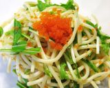 簡単☆プチプチ☆とびっこのサラダパスタ♬作り方3写真