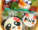 簡単！ﾁｰｽﾞでﾊﾟﾝﾀﾞ♪ｷｬﾗ弁♪作り方8写真