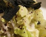 春キャベツのチョレギ風サラダdeゆかり作り方3写真