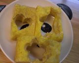 *卵焼きを型抜き☆可愛くキャラ弁*作り方4写真