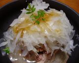 ヘルシー！鮭の中骨缶の新玉ねぎのせ！作り方3写真