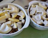 たけのこ&ミンチの重ねチーズ焼き♫作り方4写真
