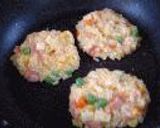 子供とお昼♪焼きオムライス作り方2写真