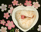 お花見弁当✿Ｗ桜おにぎり✿桜海老＆桜作り方4写真