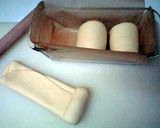 パウンド型で❀爽やか手捏ねカルピス食パン作り方8写真