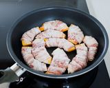 【肉巻きかぼちゃの生姜焼き】ご飯が進む甘辛味☆作り方3写真