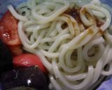冷やしイタリアンうどん作り方3写真