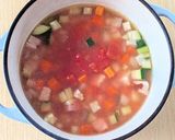ポポロ プチマカであったかミネストローネ♪作り方6写真
