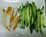ちくわ＆きゅうりのマヨネーズ和え作り方1写真