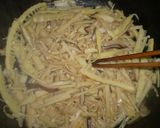 精進春巻き? お肉なし 筍と茸の春巻き作り方2写真