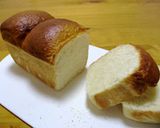 パウンド型で❀爽やか手捏ねカルピス食パン作り方13写真