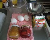 お好きなジャムでアイスクリーム作り方1写真