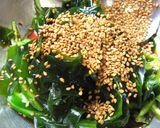 厚揚げとワカメの生姜醤油作り方2写真