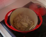 レタスとうどの ササッと炒め作り方2写真