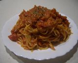 簡単！ミートパスタ（お鍋ひとつで）作り方6写真