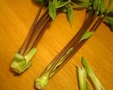 こしあぶら＆たらの芽の天ぷら作り方3写真